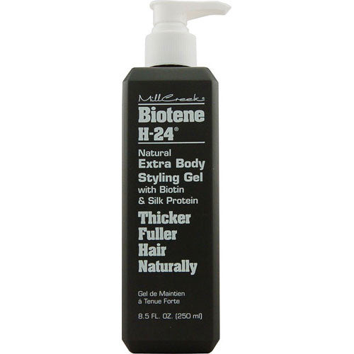 Mill Creek Botanicals Biotene H-24 Natural Extra Body Styling Hair Gel - 8.5 Oz